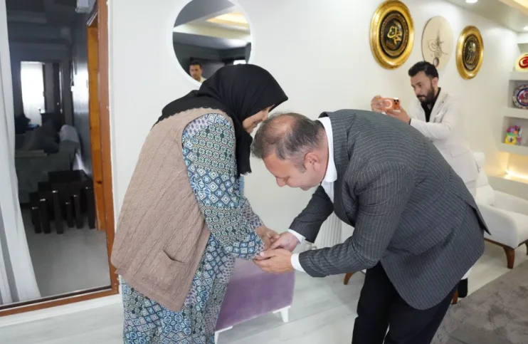 MHP Kocaeli’den şehit ailelerine ziyaret