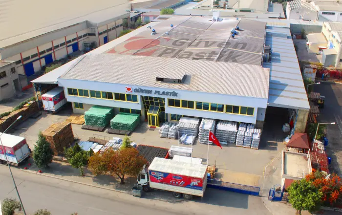 Gebze bölgesinde üretim faaliyetlerini sürdüren Güven El Plastik A.Ş., tesis