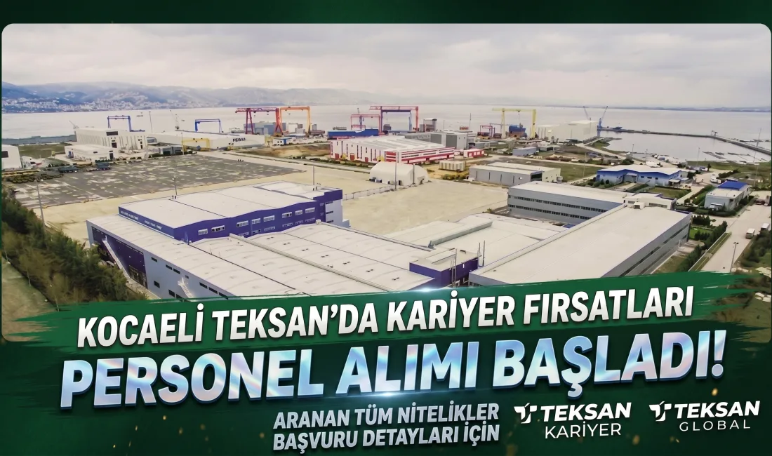 Türkiye'nin öncü mühendislik şirketlerinden Teksan Jeneratör, Kocaeli Başiskele'de yer alan
