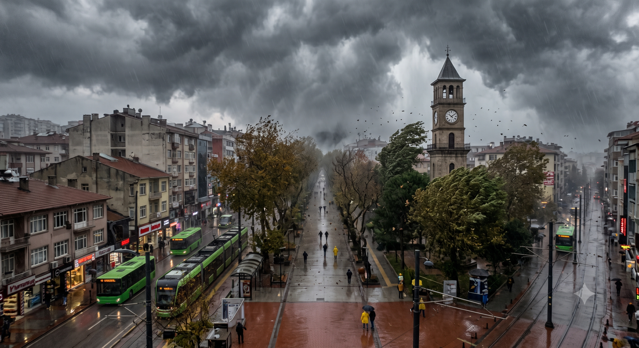 Meteoroloji Genel Müdürlüğü, Kocaeli için sarı kodlu meteorolojik uyarı yayımladı.