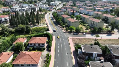 Kocaeli Büyükşehir Belediyesi, Gölcük Örcün Mahallesi’ndeki Örcün Yolu Caddesi’ni sıcak