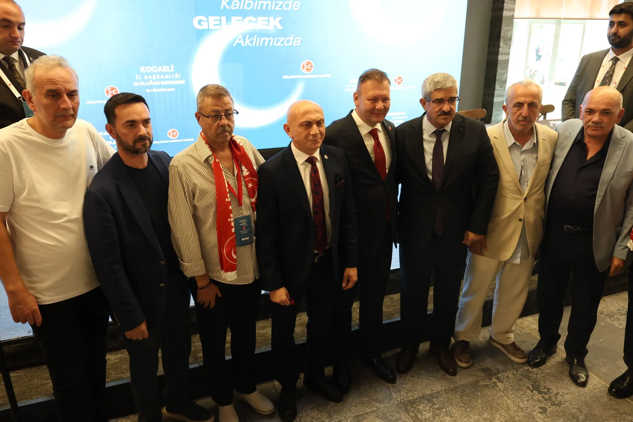 MHP Kocaeli'de kongre heyecanı: 601 delege sandık başında