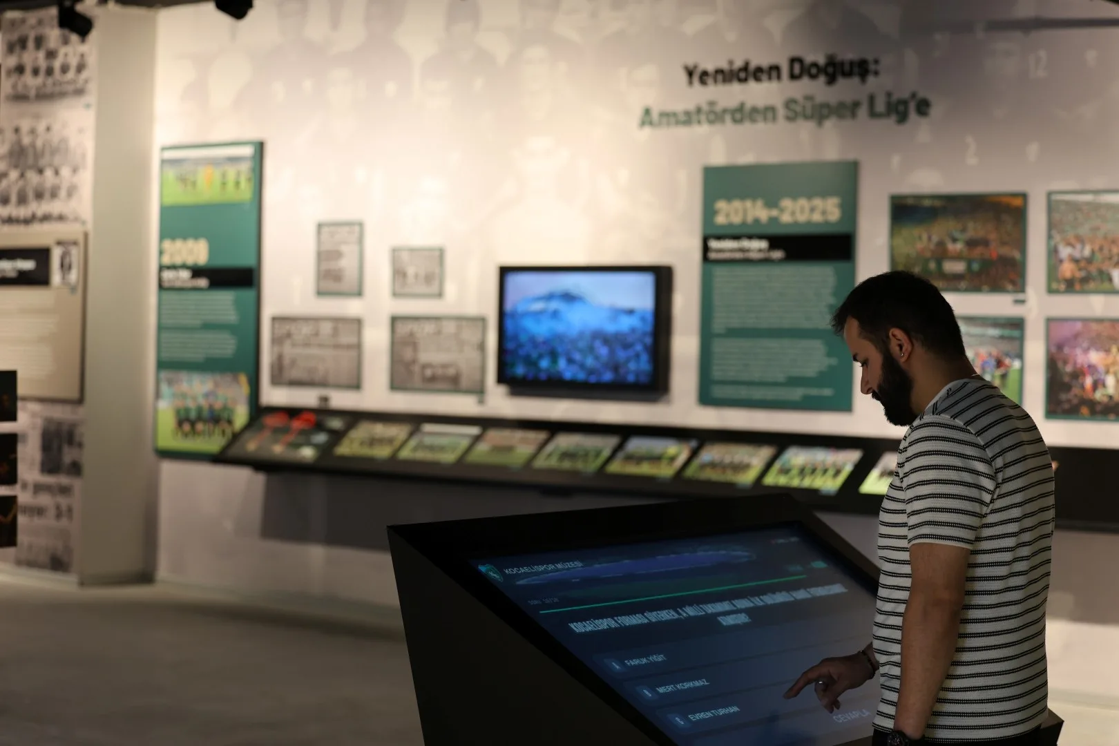 Büyükşehir’den köklü tarihe modern bir müze; Kocaelispor’un hafızası bu müzede yaşatılıyor