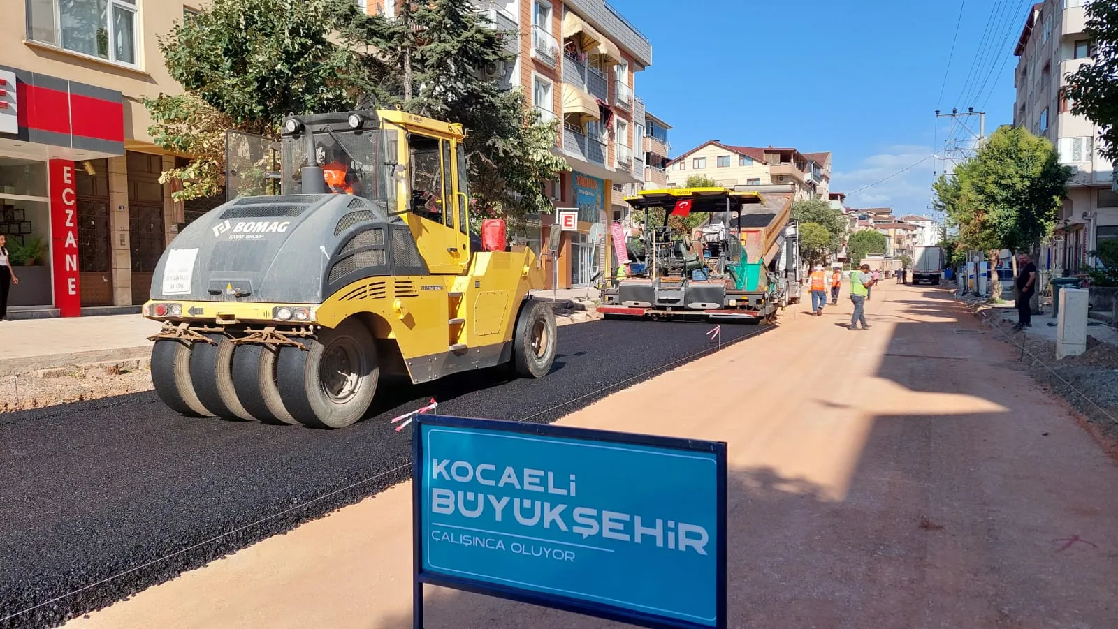 Kocaeli’de 1,5 kilometrelik cadde sil baştan yenileniyor!