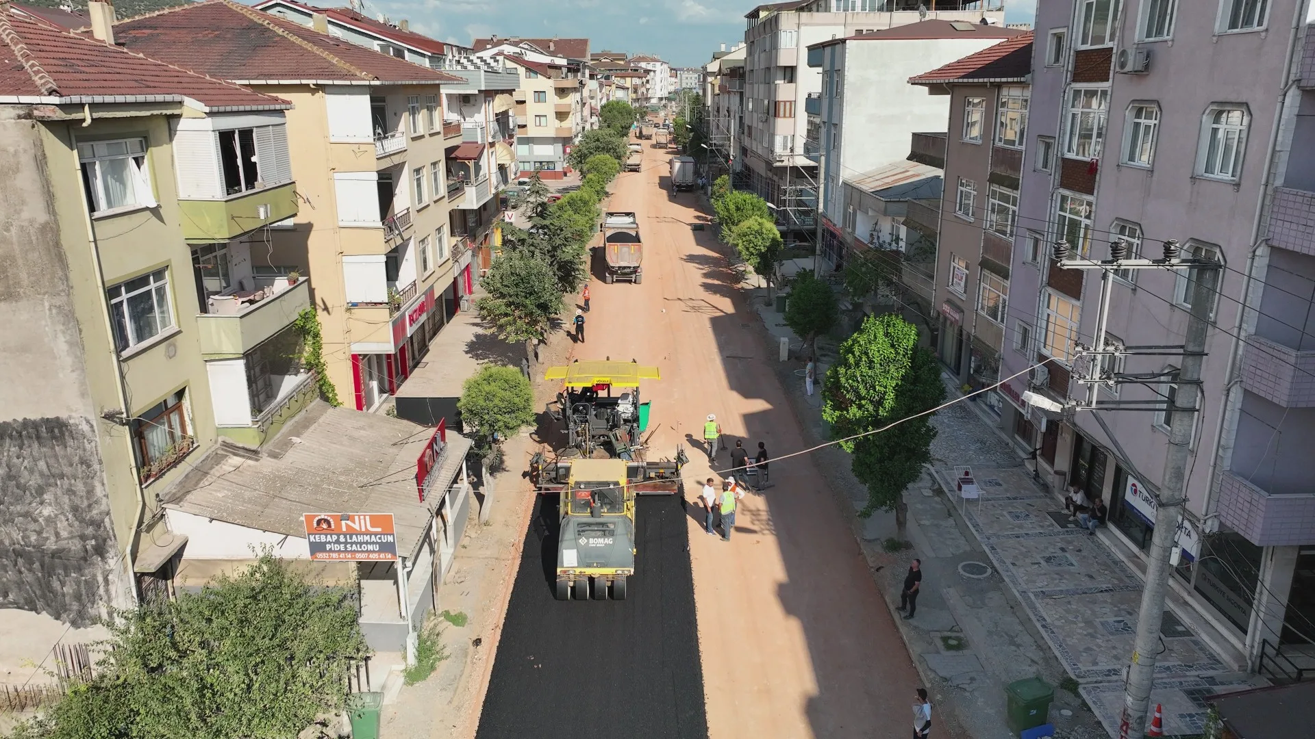Kocaeli’de 1,5 kilometrelik cadde sil baştan yenileniyor!