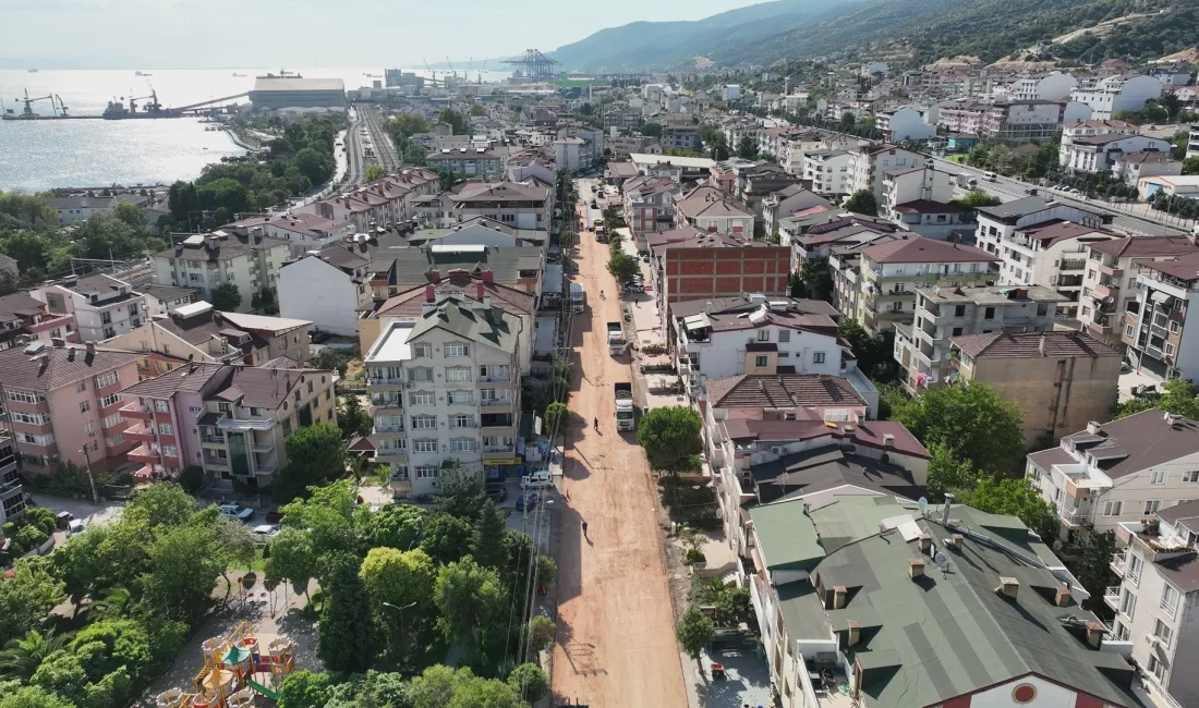 Kocaeli Büyükşehir Belediyesi, Körfez Atalar Mahallesi Mehmet Akif Ersoy Caddesi’nde