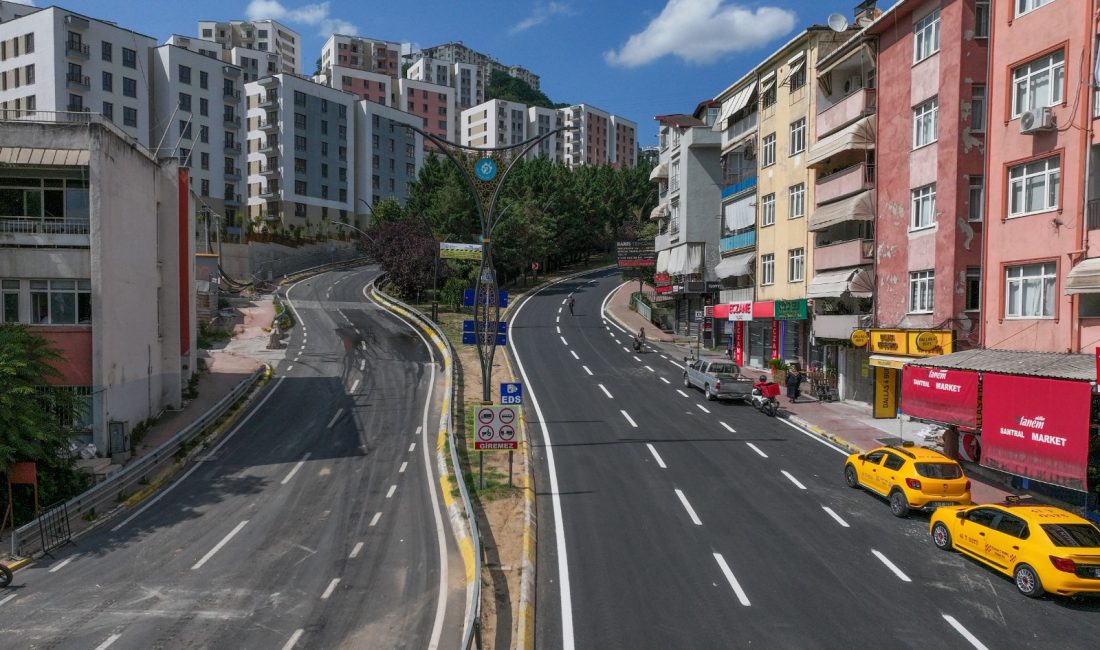 Kocaeli Büyükşehir Belediyesi tarafından İzmit Gazanfer Bilge Bulvarı’nda (Santral Rampası)