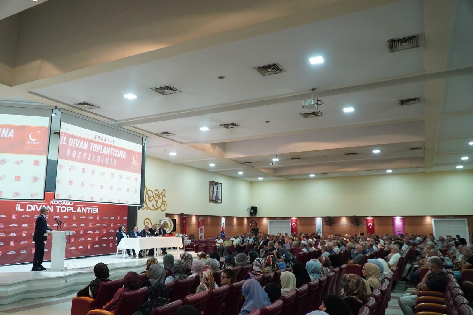 Saadet Kocaeli’de Yoğun katılımlı İl Divanı