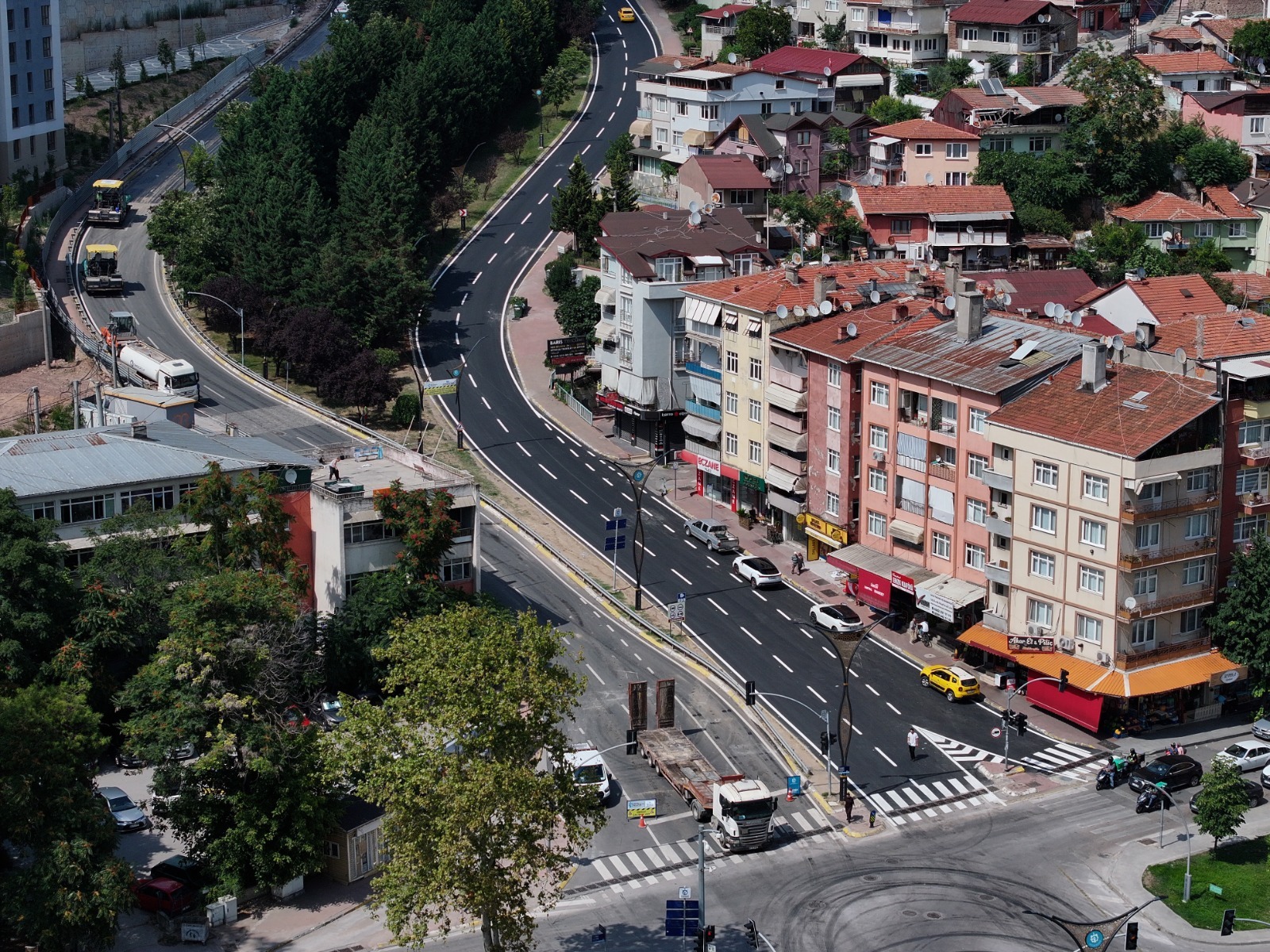 Santral Rampası’nın çıkış istikameti trafiğe açıldı