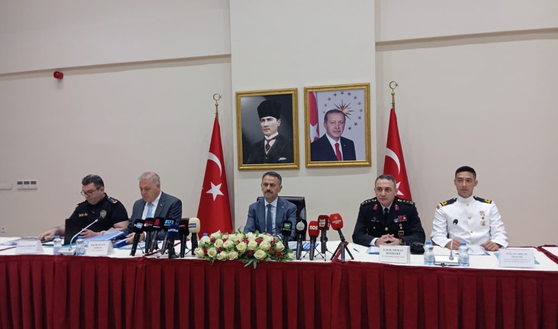 Kocaeli Valiliği bünyesinde gerçekleştirilen İl Güvenlik, Asayiş ve Koordinasyon Kurulu