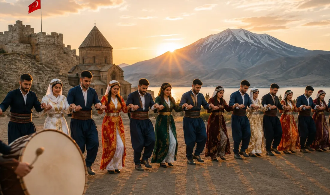 Kocaeli’de yaşayan Vanlılar, “Kocaeli Vanlılar Halay Şöleni 2” programında bir