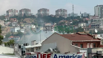 İzmit Yeni Cuma mevkiinde henüz belirlenemeyen nedenle yangın çıktı. Yoğun