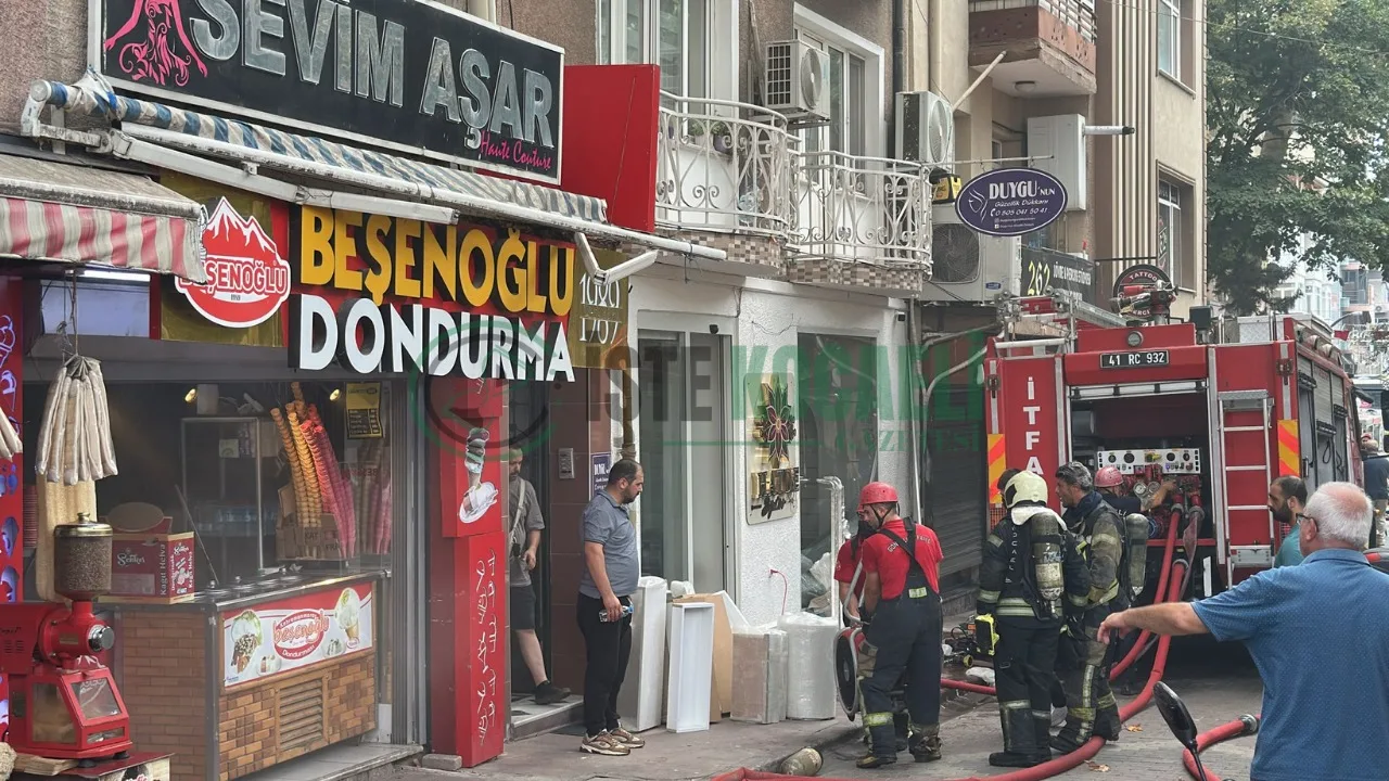 İzmit’te yangın alarmı! Ekipler harekete geçti