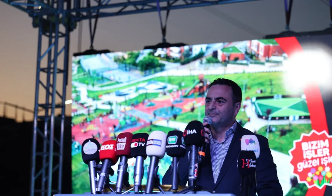 Başiskele Belediyesi tarafından Yeşilyurt Mahallesi’nde 63 bin metrekarelik alan üzerine