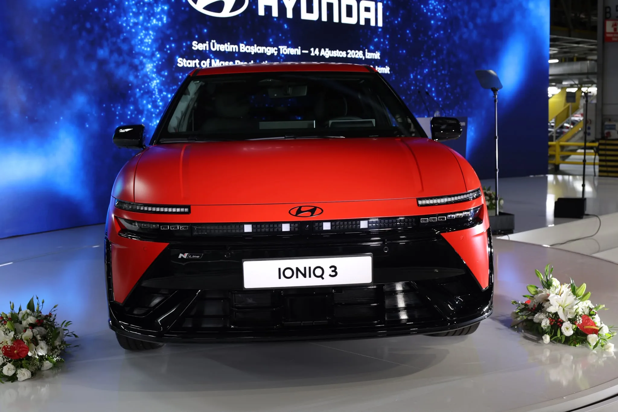 Bakan Kacır Kocaeli'den duyurdu: Hyundai IONIQ 3 seri üretimi resmen başladı