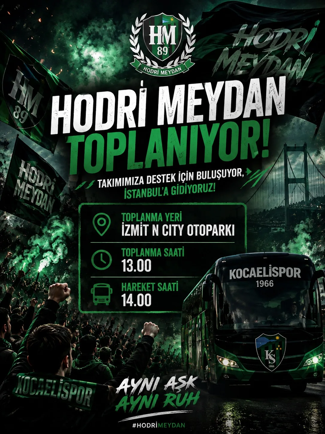 Hodri Meydan İstanbul’a gidiyor! İşte yolculuğun detayları