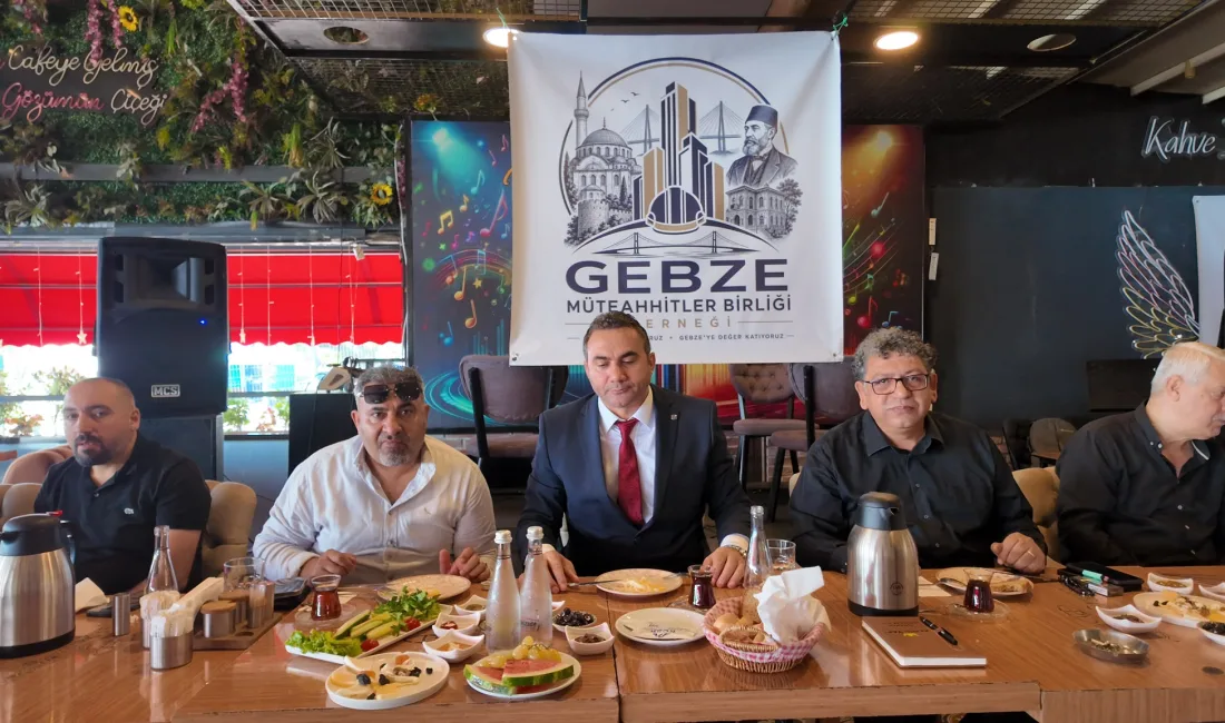 Gebze Müteahhitler Birliği, sektör temsilcilerini aynı çatı altında buluşturan ilk
