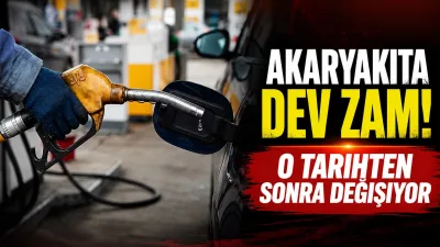 Akaryakıt fiyatlarına 2,93 TL zam yapıldı. Yeni fiyatlar 22 Ağustos