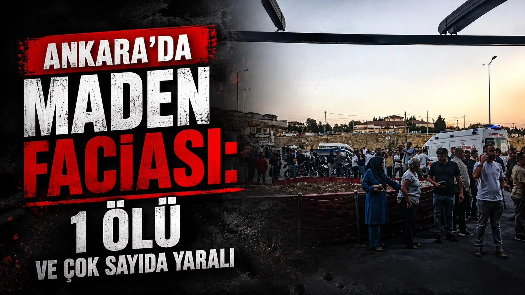 Ankara'nın Beypazarı ile Nallıhan sınırındaki Çayırhan Enerji İşletmesi'nde meydana gelen