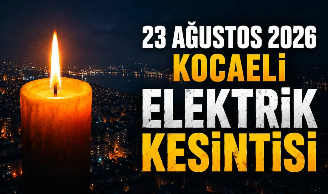 SEDAŞ, 23 Ağustos Pazar günü Kocaeli’nin 5 ilçesinde planlı elektrik