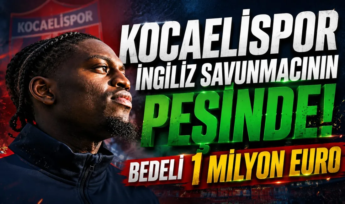 Trendyol Süper Lig temsilcimiz Kocaelispor, yeni sezon öncesi savunma hattını