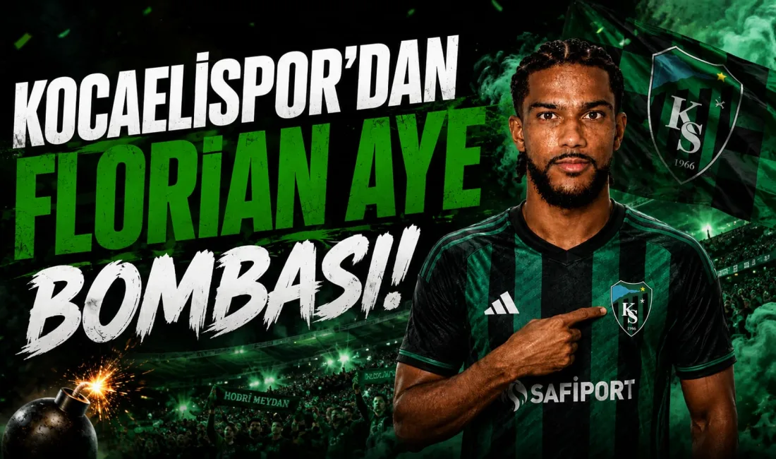 Kocaelispor, Fransız santrfor Florian Ayé ile anlaşmaya vardı. 29 yaşındaki