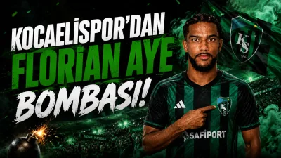 Kocaelispor, Fransız santrfor Florian Ayé ile anlaşmaya vardı. 29 yaşındaki