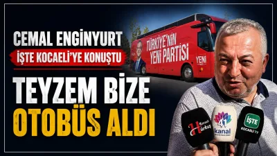 Kocaeli’de gazetemize özel açıklamalarda bulunan Cemal Enginyurt, Yeni Parti’nin kuruluş