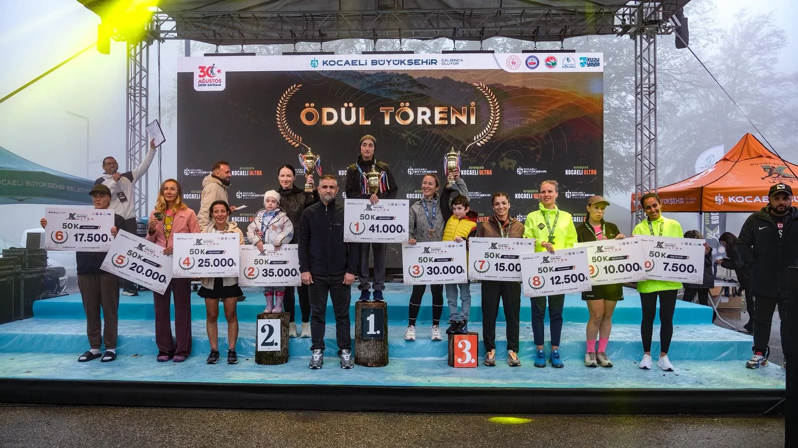 Kuzuyayla’da nefes kesen yarış! 905 sporcu zirve için koştu