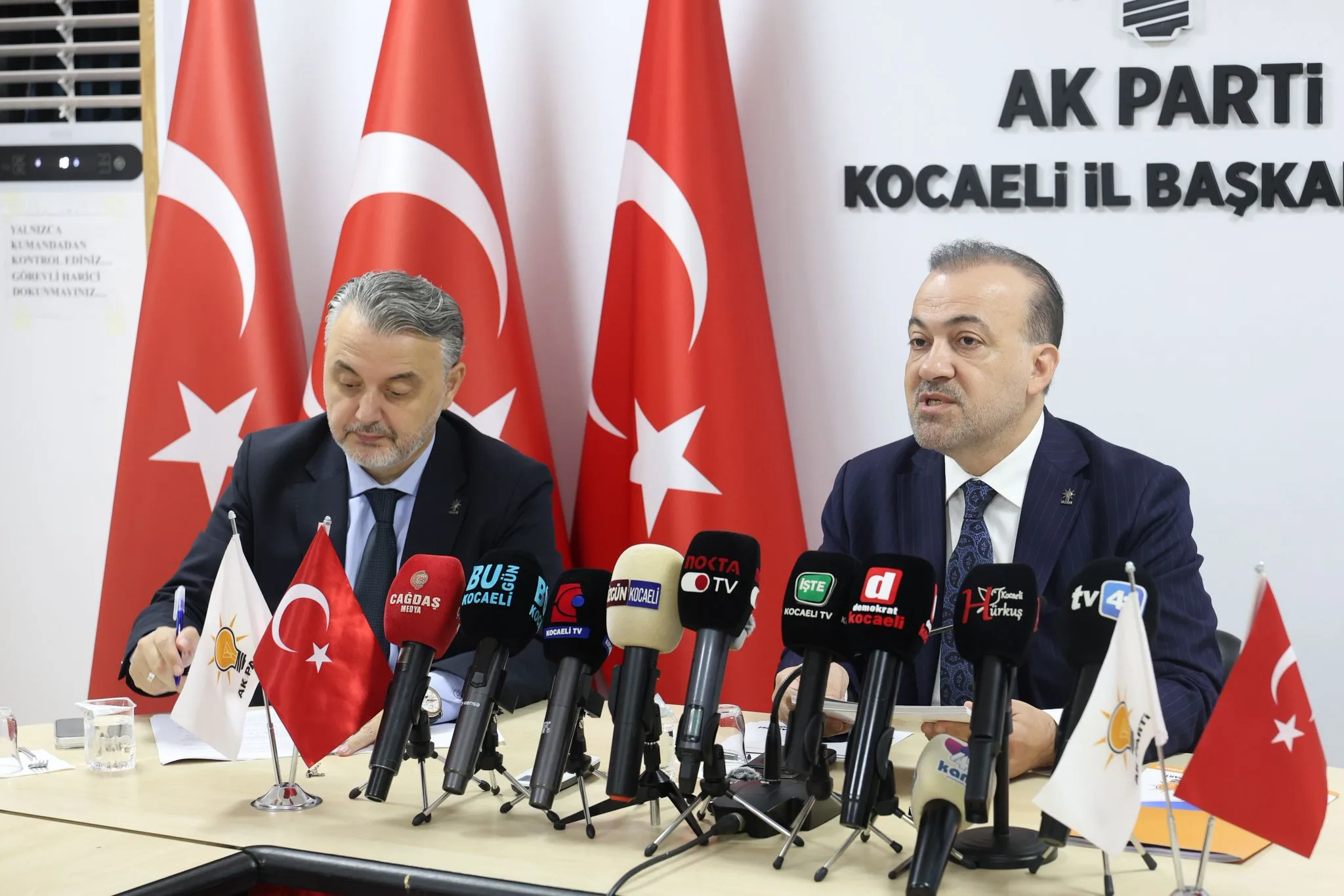 Talus’tan Özgür Özel'e tepki: Kocaeli’ye siyasi turist gibi gelip gittiler