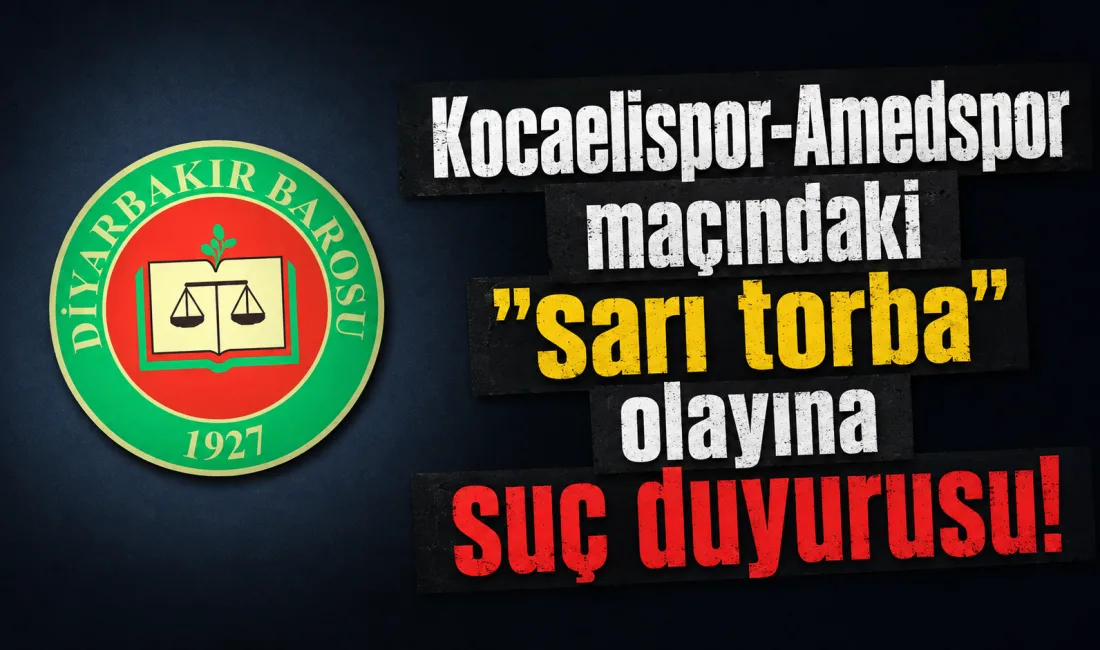 Diyarbakır Barosu İnsan Hakları Merkezi, Kocaelispor ile Amedspor arasında oynanan