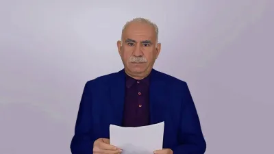 DEM Parti İmralı Heyeti üyeleri Pervin Buldan ve Faik Özgür