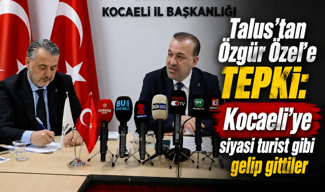 Yeni Parti Genel Başkanı Özgür Özel’in Kocaeli ziyaretindeki açıklamalarını eleştiren