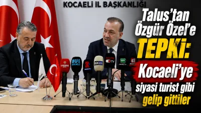 Yeni Parti Genel Başkanı Özgür Özel’in Kocaeli ziyaretindeki açıklamalarını eleştiren