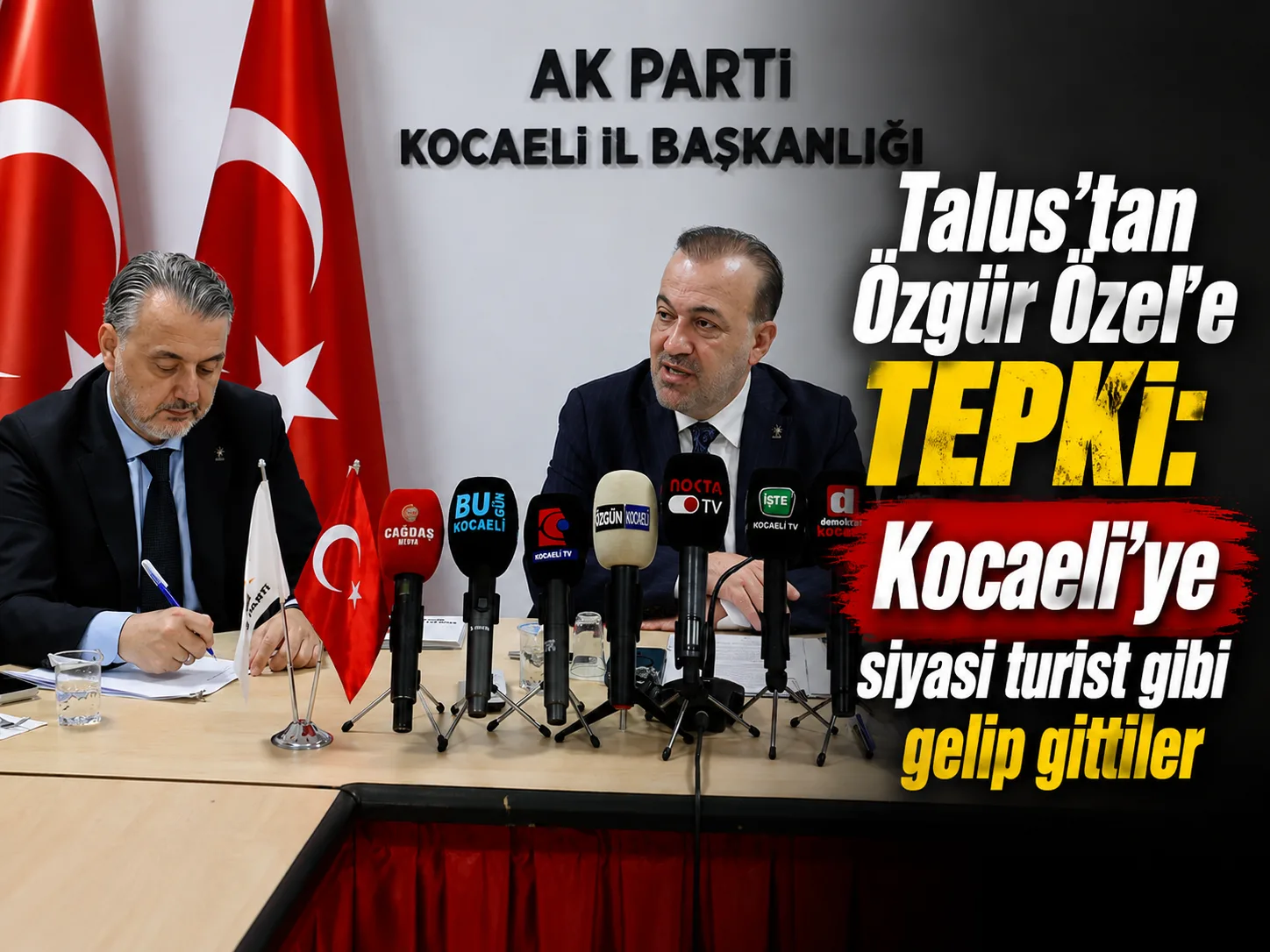 Yeni Parti Genel Başkanı Özgür Özel’in Kocaeli ziyaretindeki açıklamalarını eleştiren