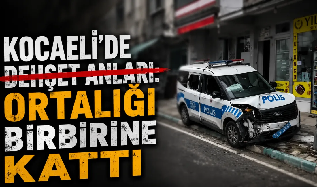Kocaeli’nin Dilovası ilçesinde bulunan Dilovası Belediye Meydanı’nda, bir otobüs içerisinde