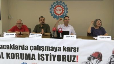 Birleşik Metal-İş Sendikası ile Türk Tabipleri Birliği (TTB), yaz aylarında