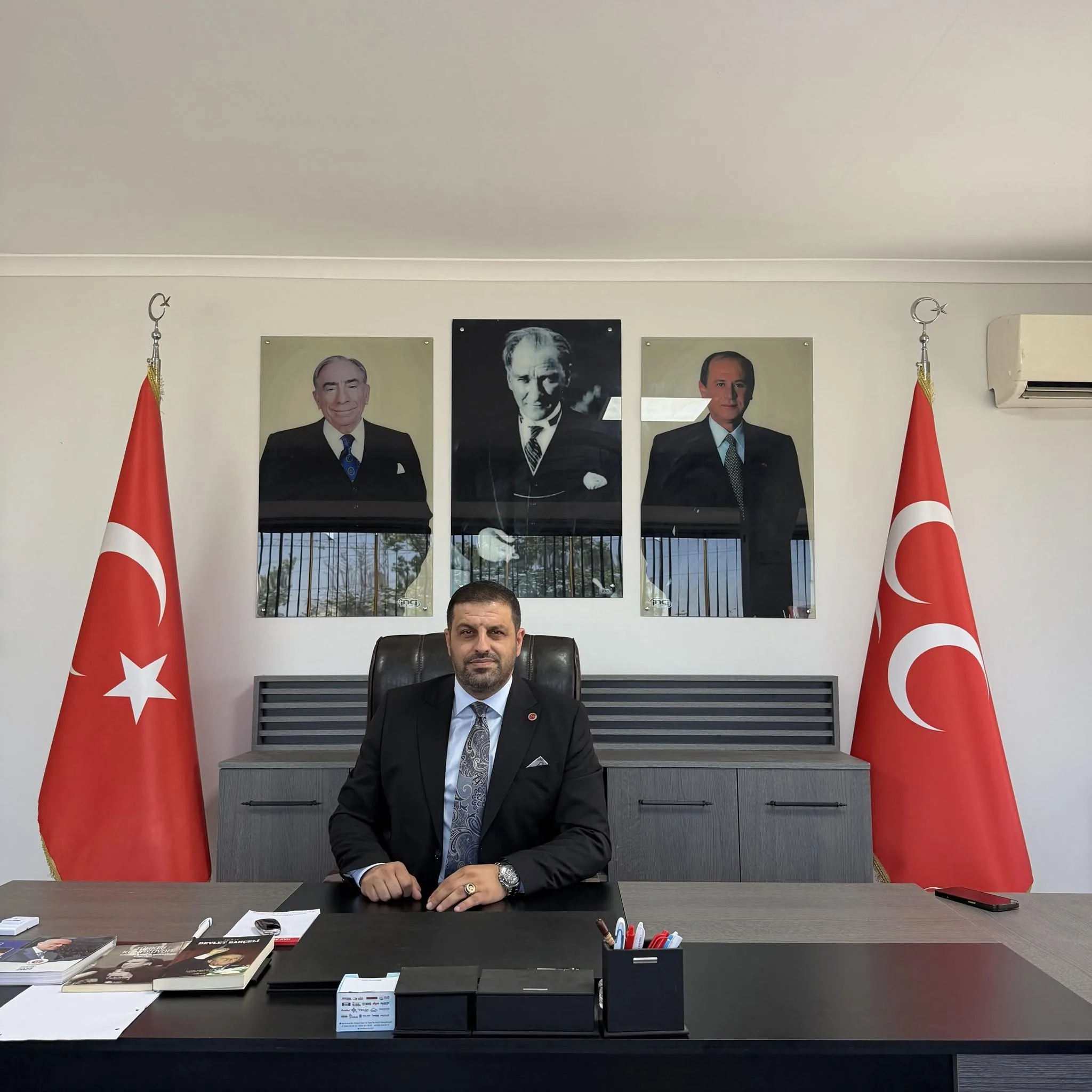 MHP Darıca İlçe Başkanlığı’nda Yavuz Furunci başkanlığındaki yeni yönetimin görev