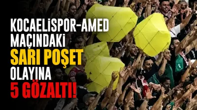Kocaeli Cumhuriyet Başsavcılığı, Trendyol Süper Lig’de Kocaelispor ile Amed SK