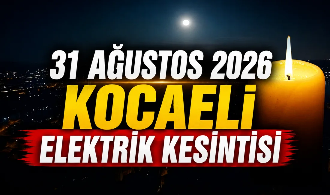 SEDAŞ, 31 Ağustos Pazartesi günü Kocaeli’nin 8 ilçesinde planlı elektrik