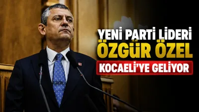 Yeni Parti Kocaeli İl Başkanı Erdem Arcan, Genel Başkan Özgür