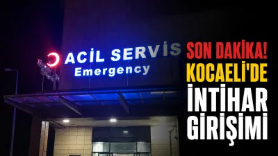 Kocaeli’nin Başiskele ilçesinde bir erkek şahıs, henüz belirlenemeyen bir nedenle