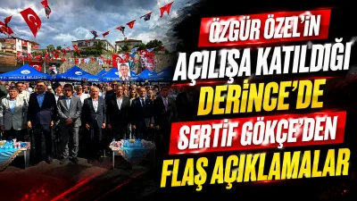 Derince Belediyesi tarafından ilçeye kazandırılan Çenesuyu A.Ş. İdari Binası ve