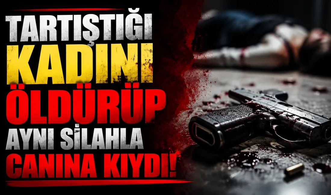 Ankara'nın Mamak ilçesinde tartıştığı kadını başından vurarak öldüren şahıs, aynı