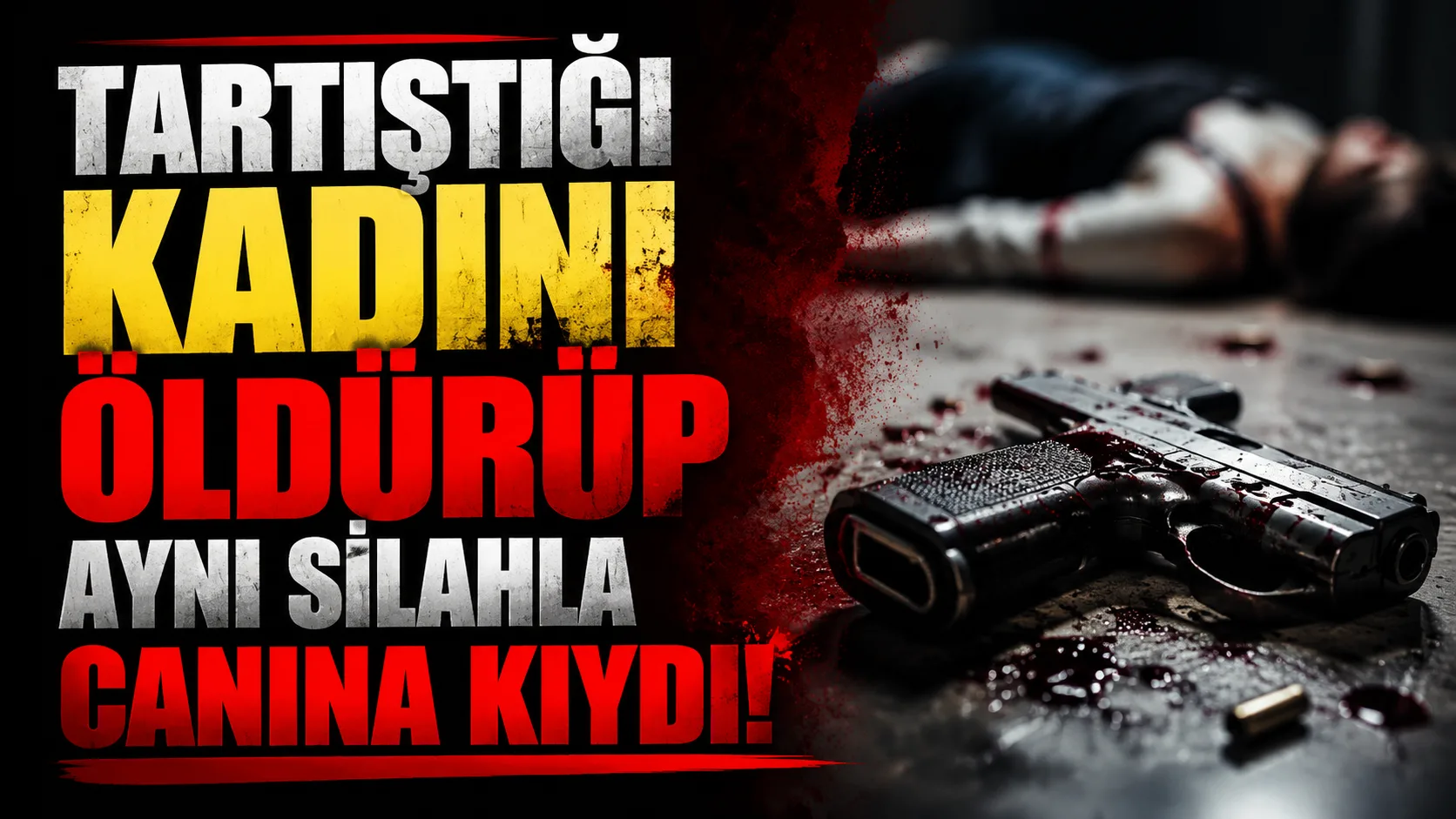 Ankara'nın Mamak ilçesinde tartıştığı kadını başından vurarak öldüren şahıs, aynı