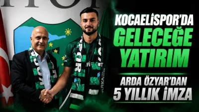Kocaelispor, altyapısından yetiştirdiği genç santrafor Arda Özyar’ı uzun vadeli planlaması