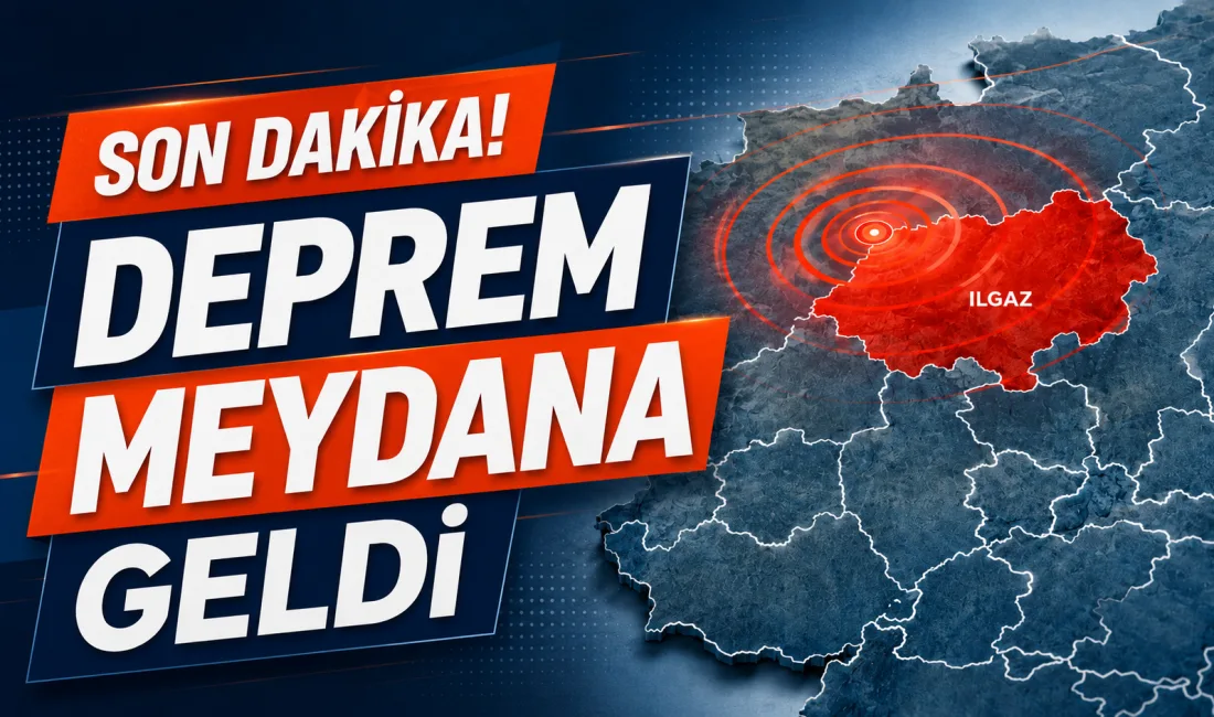 Çankırı'nın Ilgaz ilçesinde sabahın erken saatlerinde bir yer sarsıntısı kaydedildi.