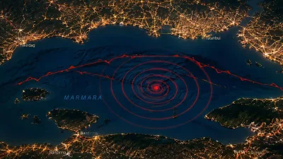 Marmara Denizi'nde İstanbul'un Adalar açıkları merkezli olarak başlayan sismik hareketlilik