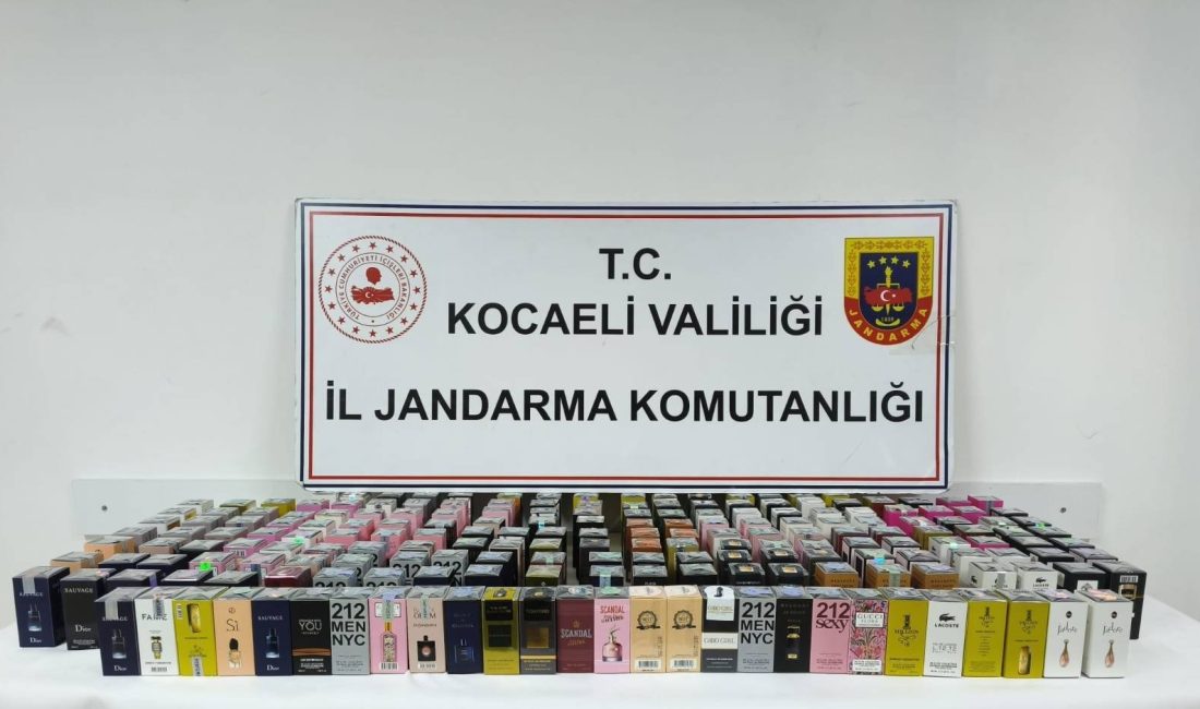 Kocaeli İl Jandarma Komutanlığı ekipleri, kaçakçılıkla mücadele faaliyetleri kapsamında il