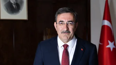 Cumhurbaşkanı Yardımcısı Cevdet Yılmaz, TEKNOFEST Mavi Vatan’ın kapanış programı için
